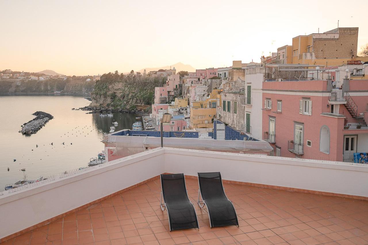La Procidana House - Corricella Exlusive Terrace Villa Eksteriør billede